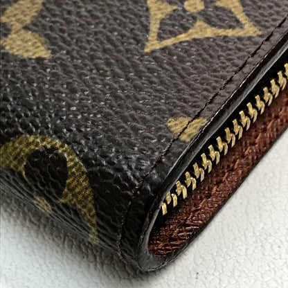 LOUIS VUITTON Long Wallet Purse M61729 Monogram canvas Brown Takashi Murakami Monogram panda Porto Monezup Women Used Authentic