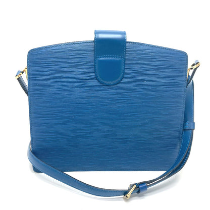 LOUIS VUITTON Shoulder Bag M52345 Epi Leather blue Epi Capuchin