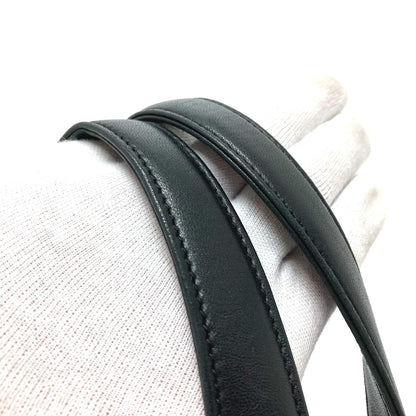 CHANEL Tote Bag lambskin black CCCOCO Mark Chocolate bar