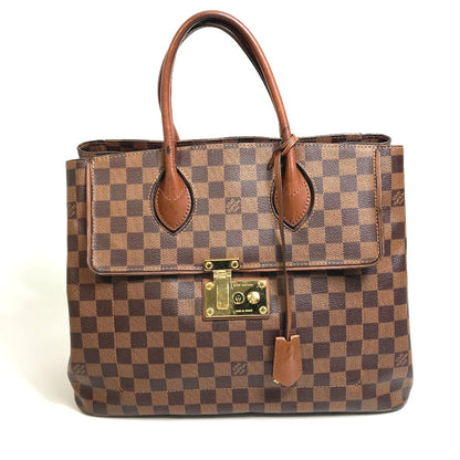 LOUIS VUITTON Handbag N41273 Damier canvas Brown Damier Ascot Women Used Authentic