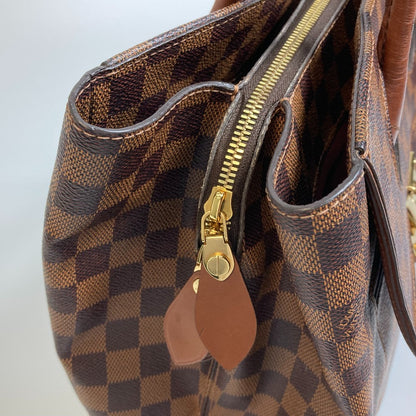 LOUIS VUITTON Handbag N41273 Damier canvas Brown Damier Ascot Women Used Authentic
