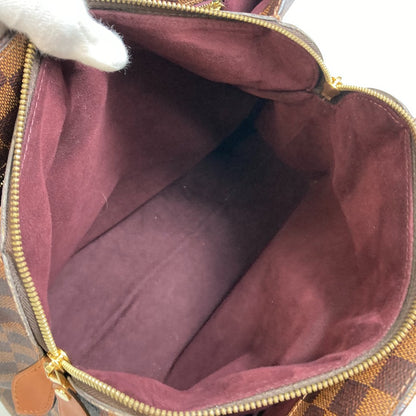 LOUIS VUITTON Handbag N41273 Damier canvas Brown Damier Ascot Women Used Authentic