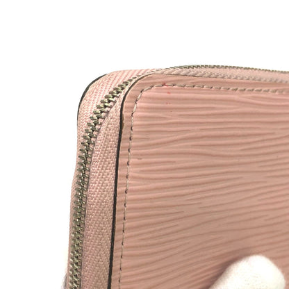 LOUIS VUITTON Coin case M61206 Epi Leather pink Epi Zippy coin purse Women Used Authentic