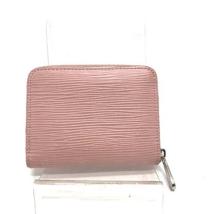LOUIS VUITTON Coin case M61206 Epi Leather pink Epi Zippy coin purse Women Used Authentic