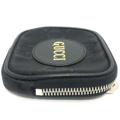GUCCI Coin case 645060 GG canvas black GG Off the grid