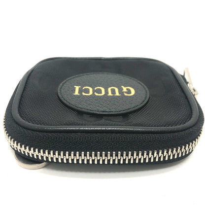 GUCCI Coin case 645060 GG canvas black GG Off the grid