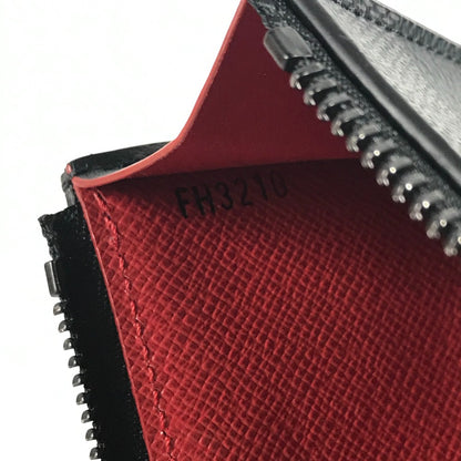 LOUIS VUITTON Coin case N60354 Damier Grafitto Canvas black Damier Grafitte Utility coin card holder mens Used Authentic