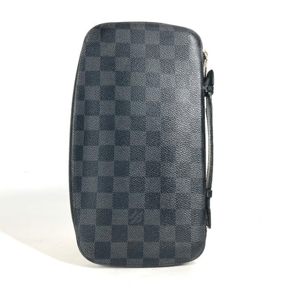 LOUIS VUITTON Long Wallet Purse N48255 Damier Grafitto Canvas black Damier Grafitte Atholl Organizer