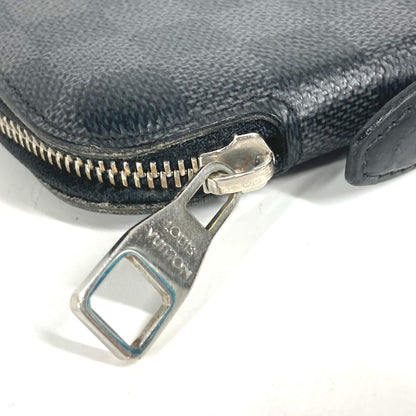 LOUIS VUITTON Long Wallet Purse N48255 Damier Grafitto Canvas black Damier Grafitte Atholl Organizer