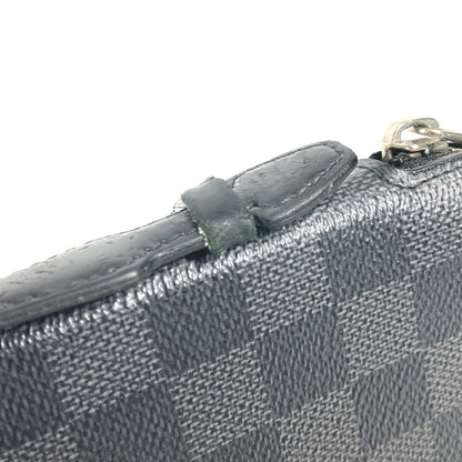 LOUIS VUITTON Long Wallet Purse N48255 Damier Grafitto Canvas black Damier Grafitte Atholl Organizer