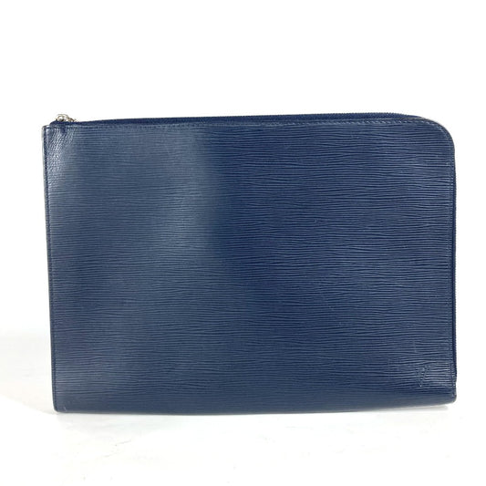 LOUIS VUITTON Clutch bag M64154  Epi Leather Navy Epi Pochette Jules GM
