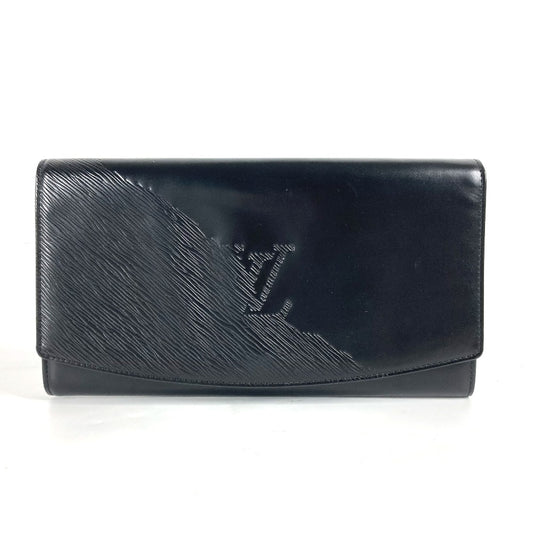 LOUIS VUITTON Clutch bag M63962 leather black Opera line Aegean