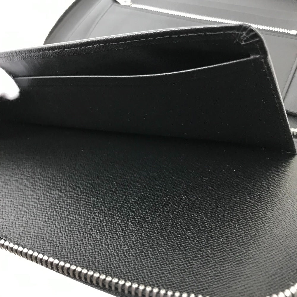 LOUIS VUITTON Long Wallet Purse M30652 Taiga Leather black Taiga Organizer Atoll