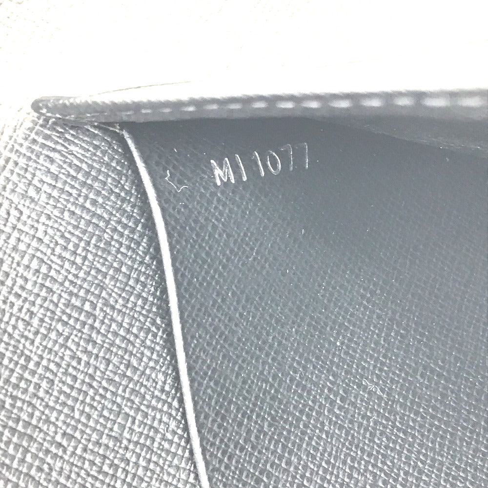 LOUIS VUITTON Long Wallet Purse M30652 Taiga Leather black Taiga Organizer Atoll