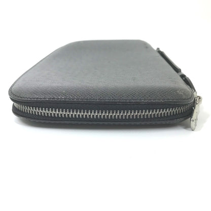 LOUIS VUITTON Long Wallet Purse M30652 Taiga Leather black Taiga Organizer Atoll