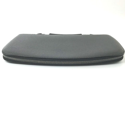 LOUIS VUITTON Long Wallet Purse M30652 Taiga Leather black Taiga Organizer Atoll