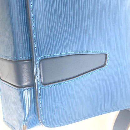 LOUIS VUITTON Shoulder Bag M53407 Epi Leather blue Epi Harrington Messenger mens Used Authentic