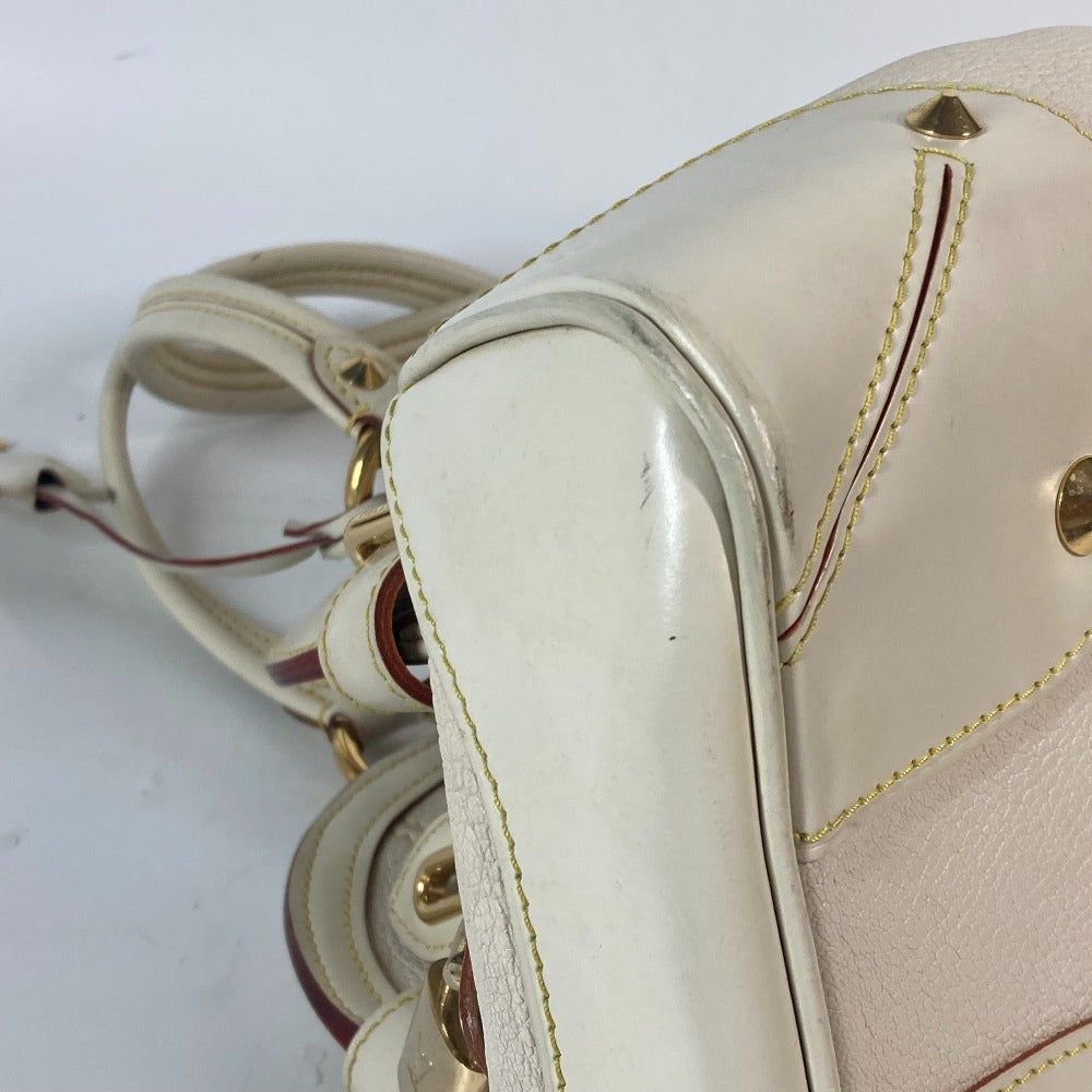 LOUIS VUITTON Handbag M95624 Suhari leather white Suhari Le Radiu