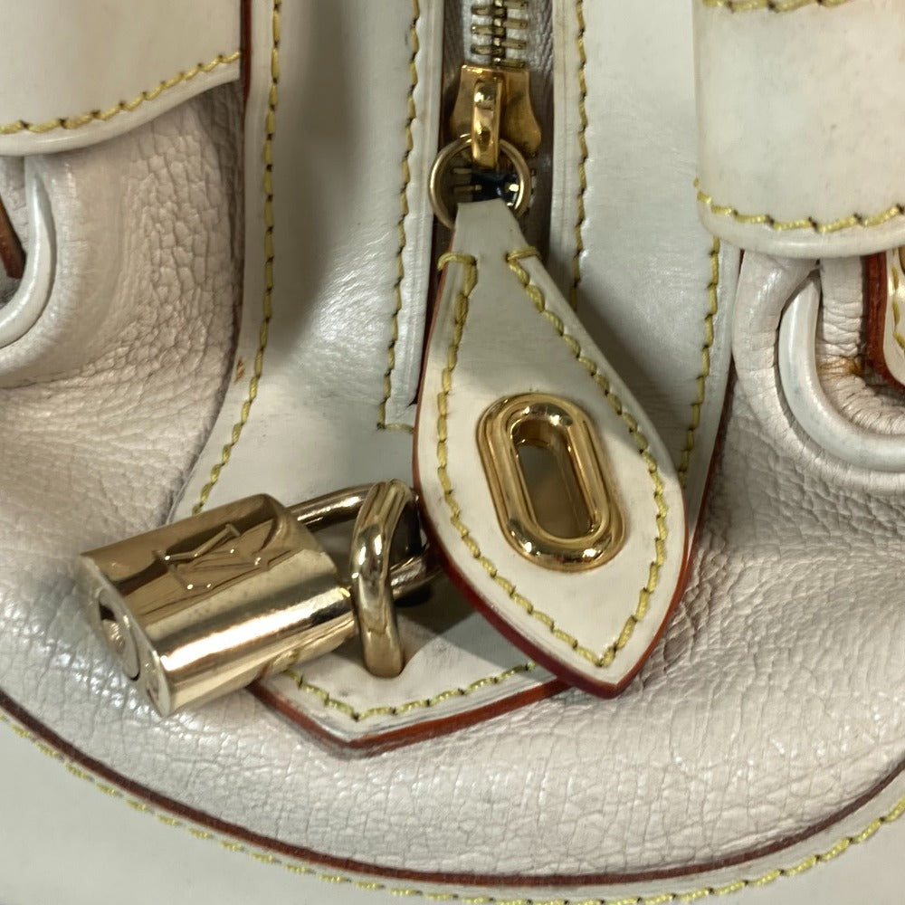 LOUIS VUITTON Handbag M95624 Suhari leather white Suhari Le Radiu