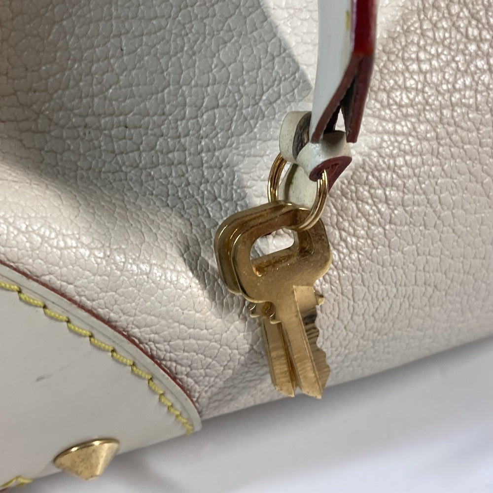 LOUIS VUITTON Handbag M95624 Suhari leather white Suhari Le Radiu