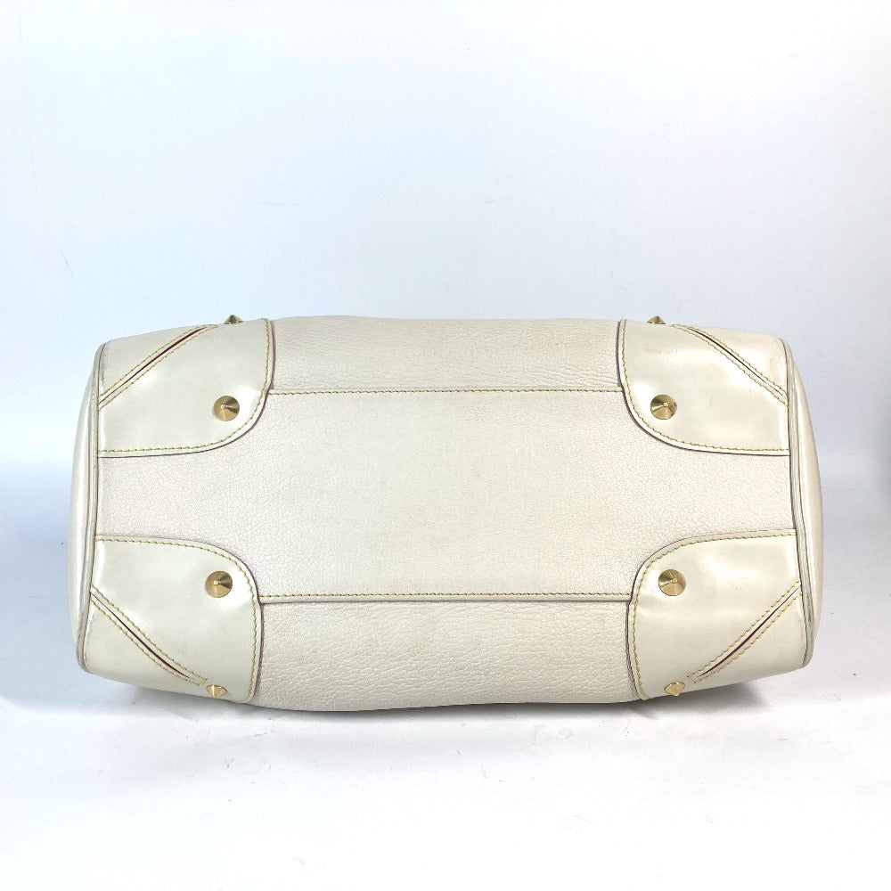 LOUIS VUITTON Handbag M95624 Suhari leather white Suhari Le Radiu
