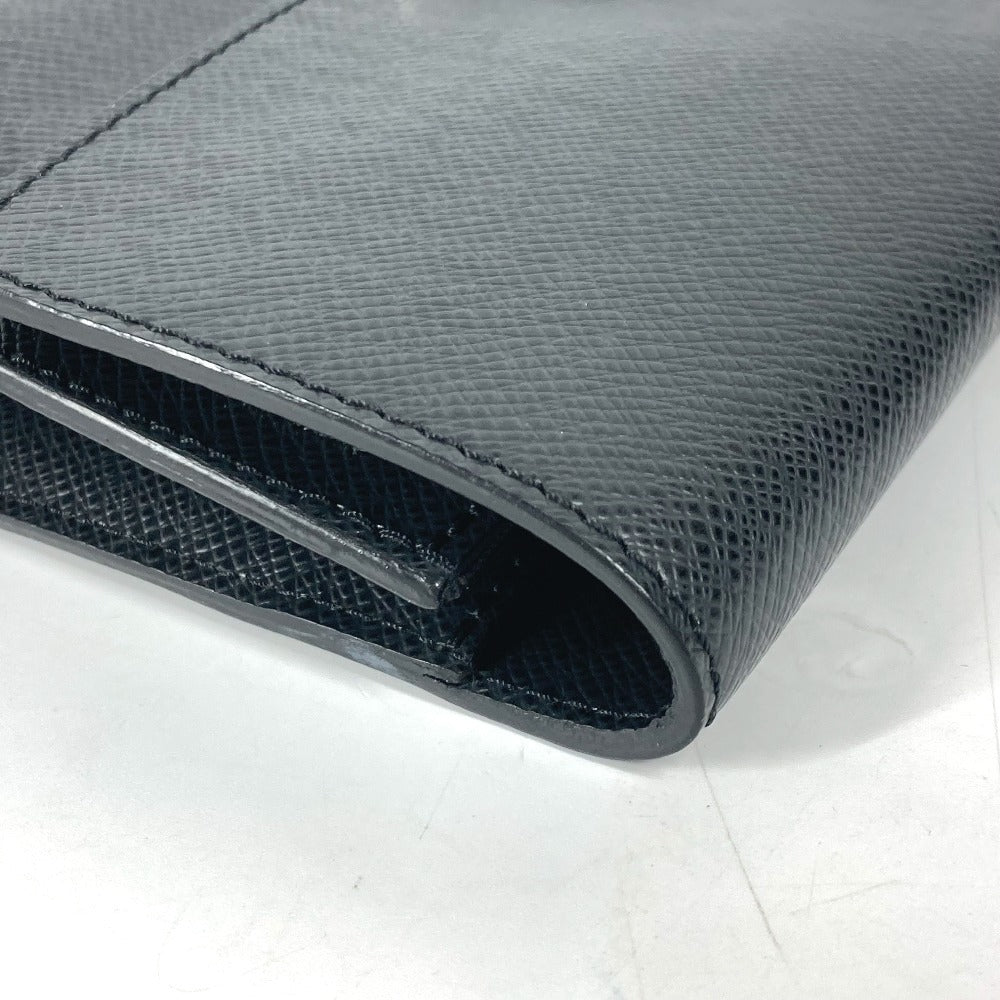 LOUIS VUITTON business bag M32592 Taiga Leather black Taiga Belair