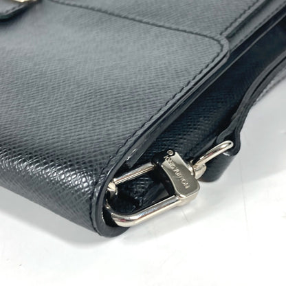 LOUIS VUITTON business bag M32592 Taiga Leather black Taiga Belair
