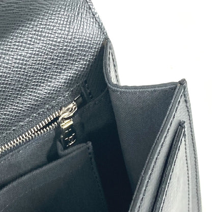LOUIS VUITTON business bag M32592 Taiga Leather black Taiga Belair