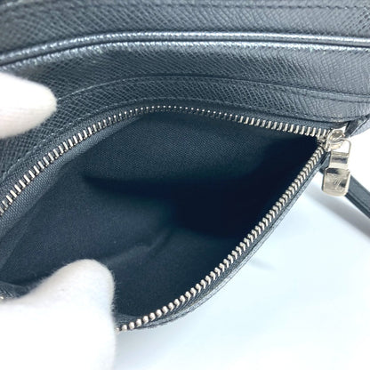 LOUIS VUITTON business bag M31142 Taiga Leather black Taiga Pavel
