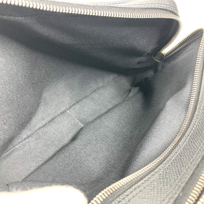 LOUIS VUITTON business bag M31142 Taiga Leather black Taiga Pavel