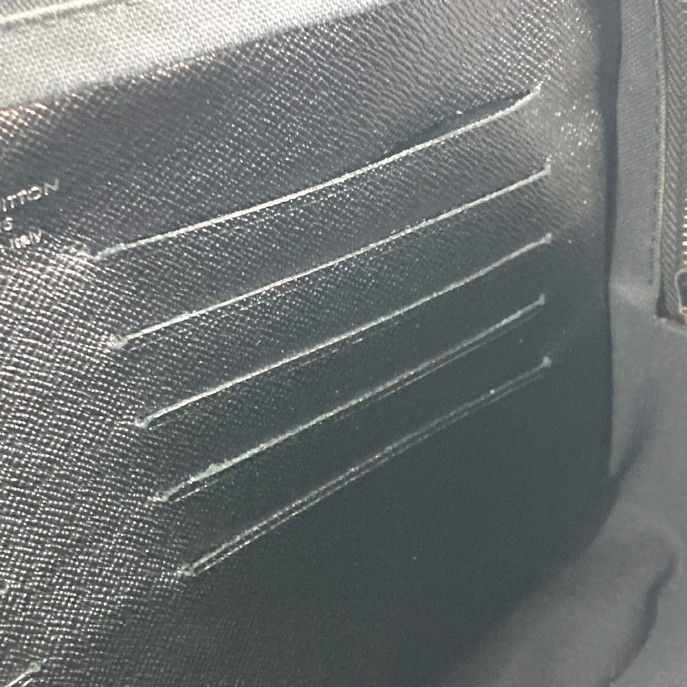 LOUIS VUITTON business bag M31142 Taiga Leather black Taiga Pavel