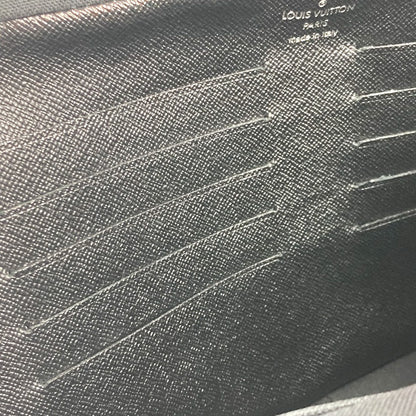 LOUIS VUITTON business bag M31142 Taiga Leather black Taiga Pavel
