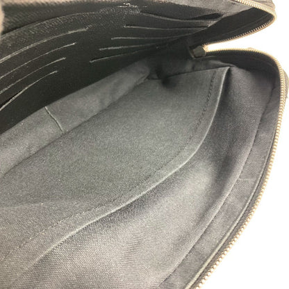 LOUIS VUITTON business bag M31142 Taiga Leather black Taiga Pavel