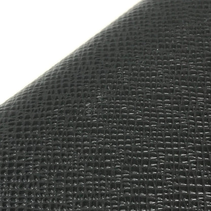 LOUIS VUITTON Notebook cover R20425 Taiga Leather black Taiga Agenda posh