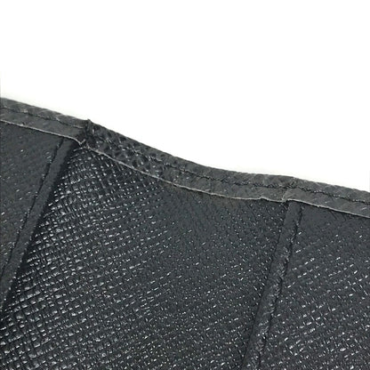 LOUIS VUITTON Notebook cover R20425 Taiga Leather black Taiga Agenda posh