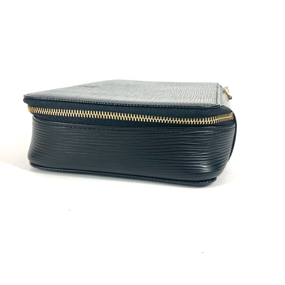 LOUIS VUITTON Pouch M48362 Epi Leather black Epi posh monte carlo