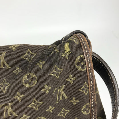 LOUIS VUITTON Shoulder Bag M95227 Monogram Mini-LinCanvas Brown Monogram mini run Saumur 30