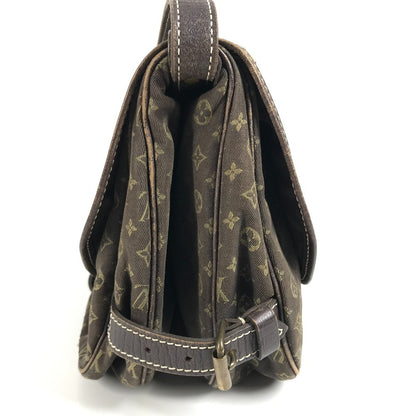 LOUIS VUITTON Shoulder Bag M95227 Monogram Mini-LinCanvas Brown Monogram mini run Saumur 30
