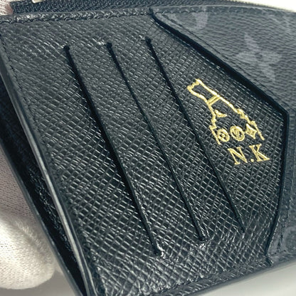 LOUIS VUITTON Coin case M30271 Monogram Eclipse Canvas black Monogram Eclipse Coin card holder