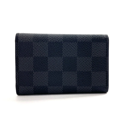 LOUIS VUITTON Key case Key holder  N62662 Damier Grafitte black Multicles 6 mens Used Authentic