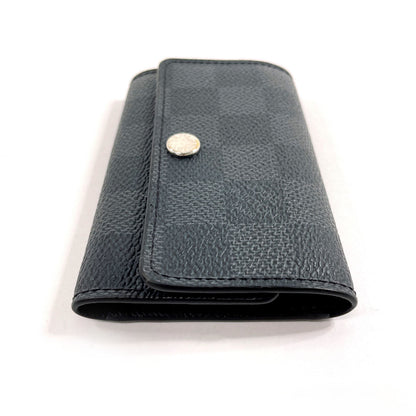 LOUIS VUITTON Key case Key holder  N62662 Damier Grafitte black Multicles 6 mens Used Authentic