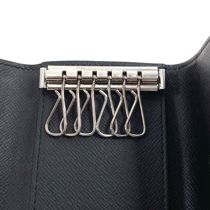 LOUIS VUITTON Key case Key holder  N62662 Damier Grafitte black Multicles 6 mens Used Authentic