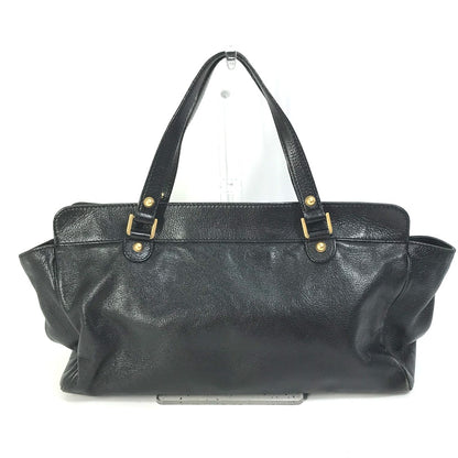 GUCCI Handbag 121551 leather black Interlocking G blondie studs