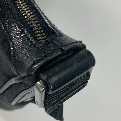 GUCCI Shoulder Bag 114272 GG canvas black GG
