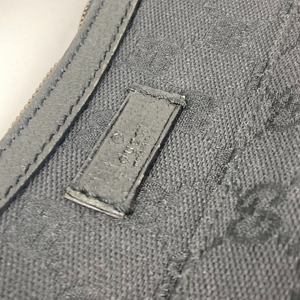 GUCCI Shoulder Bag 114272 GG canvas black GG