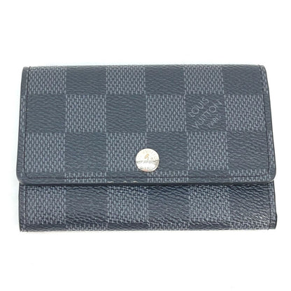 LOUIS VUITTON Key case Key holder N62662 Damier Grafitto Canvas black Damier Grafitte Multicles 6