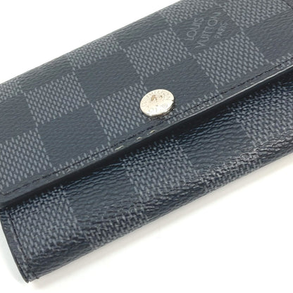 LOUIS VUITTON Key case Key holder N62662 Damier Grafitto Canvas black Damier Grafitte Multicles 6