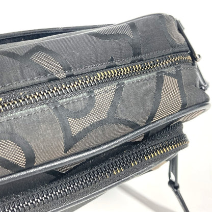 BURBERRY Shoulder Bag 8043708 Nylon canvas Gray type TB logo