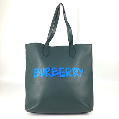 BURBERRY Shoulder Bag 4077155 leather khaki logo