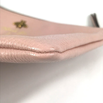 GUCCI Clutch bag 460187 leather pink logo